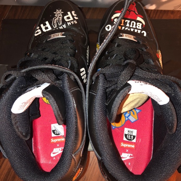 ***SOLD*** Supreme x NBA x Air Force 1 Mid 07’ - Picture 4 of 5